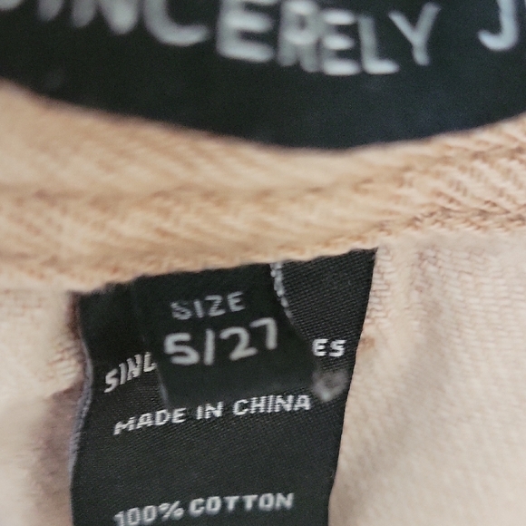 Stylish Beigey Tan Wide-Leg Jeans for Women - Picture 5 of 8